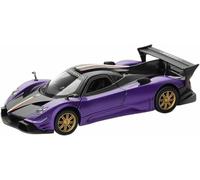 Réplique pour Miniature Voiture l'épour Chelle 1:31 Alliage moulé sous Pression pour modèle pour Pagani Zonda Revolucion Ornement Bureau Exquis véhicules Moteur(Purple)