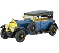 Réplique pour Miniature Voiture l'épour Chelle 1:32 Alliage moulé sous Pression pour Mini-Voiture modèle réduit Rolls Royce Phantom I Simulation véhicule métal Ornements véhicules Moteur(Bleu)
