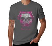 Réplique Thrash Metal Band Logo T-shirt, T-shirt Vintage Rock Graphic Unisexe Shirt, Style gris foncé, 3XL