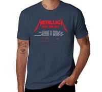 Réplique Thrash Metal T-Shirt Homme Band Tee, Vintage Rock Graphic Chemise Unisexe, Style marine, 4XL