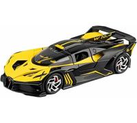 Réplique Voiture pour Miniature l'épour Chelle 1:32 Alliage moulé sous Pression pour Mini-Voiture modèle réduit pour Bugatti Bolide Simulation véhicules métal Ornements Moteur(Jaune)