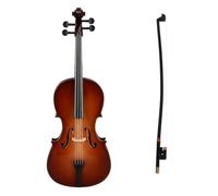 Répliques de violoncelle classique, ornement d'art en bois, modèle de violoncelle, structure en bois, convient pour la présentation sur étagères, bureaux, petite figurine avec support