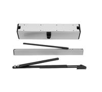 Repomanda, Ouvre-porte automatique électrique 100-240 V, ouvre-porte battant avec 2 télécommandes et code d'accès, angle d'ouverture réglable de 110° pour portes en bois, métal, verre, capacité de