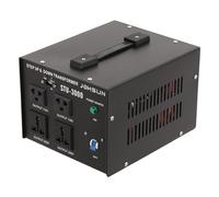 Repomanda STU-3000 Convertisseur de tension 110 V 230 V, transformateur haut et bas, convertisseur de voyage avec 4 prises, portable pour appareils ménagers de cuisine, voyage dans le monde entier
