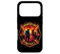 Répondre à l'appel Courage des Pompiers Coque pour iPhone 17 Pro