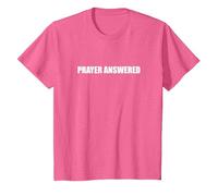 Réponse à la prière T-Shirt, Enfant, Rose Chiné, 2 Ans