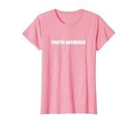 Réponse à la prière T-Shirt, Femme, Rose, L