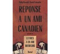 REPONSE A UN AMI CANADIEN RESNICK (Auteur)