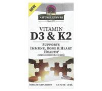 Réponse : Réponse de la nature - Vitamine D3 et K2 - 15 ml