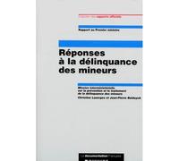 Reponses a la delinquance des mineurs - Collectif - Documentation Francaise - broché - Livre