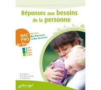 Réponses aux besoins de la personne BAC PRO Services aux personnes et aux territoires 1re-Tle