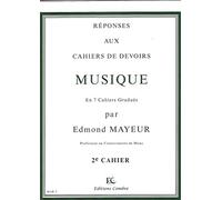 Reponses aux devoirs du n2 --- formation musicale