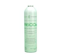 Reporshop - Gaz Réfrigérant R600a - 1 Bouteille de 420 g - Gaz Isobutane pour Réfrigérateurs - Compatible avec la Plupart des Réfrigérateurs, Armoires Froides, Porte-Bouteilles, Congélateurs