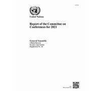 Report of the Committee on Conferences for 2021