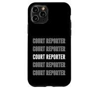 Reporter judiciaire Coque pour iPhone 11 Pro