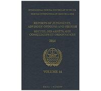 Reports Of Judgments, Advisory Opinions And Orders / Recueil Des Arrêts, Avis Consultatifs Et Ordonnances, Volume 14 (2014)