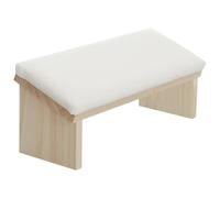 Repos de bras à ongles, 12x4x5 résilient à la main de manucure biseautée non glipage, tapis table ongles professionnels porteurs charges usager pour les salons, bricolage maison, amoureu
