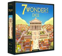 Repos Production Jeu de dés 7 Merveilles - Build Marvels, Advance Science & Trade - Jeu de stratégie de civilisation Antique pour familles, Enfants et Adultes, à partir de 10 Ans, 3 à 7 Joueurs, 30