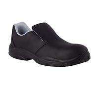 REPOSA Chaussure Infirmiere Modèle Nurse, Chaussure Hopital à Talon Fermé sans Lacets et avec Bout, Semelle Antidérapante en Polyuréthane SRC, Antichoc et Antistatique, Tissu Respirant et Léger