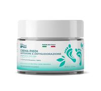 REPOSA- Crème Pied Déodorante Contre les Mauvaises Odeurs, Crème Pieds Anti-Odeur et Anti-Hyperhidrose avec Acide Hyaluronique Aloe Vera Gel et Huile d'Arbre à Thé, Astringente et Rafraîchissante 50ml