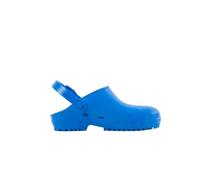 REPOSA Eco - Sabot Femme et Homme Confortable, Léger et Antichoc, Idéal pour la Maison, Jardinage, Bricolage - Chaussons Femme Anatomiques avec Trous Latéraux, Sangle Rabattable, Effet Antidérapant