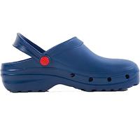 REPOSA Light One Sabots sanitaires, Chaussures sanitaires, matériau EVA réticulé, Tige fermée, Trous latéraux, Semelle Anatomique, Sangle Rabattable, Semelle antidérapante SRC, Super légère