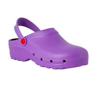 REPOSA Light Shock Sabots infermiere, Chaussures infirmières Chaussures de santé EVA réticulées Confortables et légères, Tige fermée, Trous latéraux, Semelle Anatomique