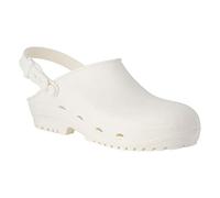 REPOSA Max - Sabot Femme et Homme Léger, Antichoc en Caoutchouc, Sabot Femme Medical Infirmière Unisex, Anatomique, Sangle Rabattable - Chaussure Médicale et Sanitaire avec SRC Semelle Antidérapante