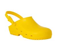 REPOSA Max - Sabot Femme et Homme Léger, Antichoc en Caoutchouc, Sabot Femme Medical Infirmière Unisex, Anatomique, Sangle Rabattable - Chaussure Médicale et Sanitaire avec SRC Semelle Antidérapante