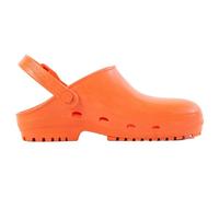 REPOSA Max - Sabot Femme et Homme Léger, Antichoc en Caoutchouc, Sabot Femme Medical Infirmière Unisex, Anatomique, Sangle Rabattable - Chaussure Médicale et Sanitaire avec SRC Semelle Antidérapante