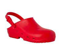 REPOSA Max - Sabot Femme et Homme Léger, Antichoc en Caoutchouc, Sabot Femme Medical Infirmière Unisex, Anatomique, Sangle Rabattable - Chaussure Médicale et Sanitaire avec SRC Semelle Antidérapante