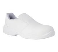 REPOSA Nurse - Chaussures de Travail Homme et Femme avec Embout de Sécurité en Composite, Chaussure Medicale et Cuisine Fermée sans Lacets, Chaussure Medicale Femme et Homme Antidérapant et Antichoc