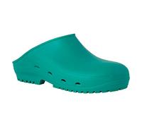 REPOSA Sabot Femme Medical Modèle Easy, Semelle Antidérapante en Caoutchouc SRC, Semelle Anatomique, Sabot de Bloc en Caoutchouc Thermoplastique Autoclavables, Antistatiques, Respirants et Légers
