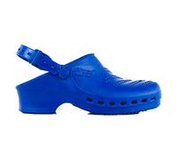 REPOSA Complete Sabots sanitaires, Chaussures sanitaires, Polymère Naturel Antistatique SEBS, sans Latex, Tige fermée, Trous latéraux, Semelle Anatomique, Semelle antidérapante SRB, Autoclavable