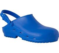 REPOSA Safe Sabots sanitaire, Chaussures hygiéniques en Type Sabot, polymère Antistatique Naturel, sans Latex, Confortable, Tige fermée, Trous latéraux, Semelle SRC Anatomique