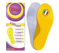 REPOSA Velvet Step - Semelles Chaussures Hommes et Femmes avec Texture Veloutée, Semelles Orthopédiques pour le Travail, le Sport et l'Usage Quotidien - Semelle Universelle pour une Posture Correcte