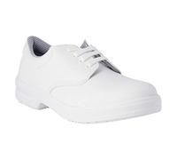 REPOSA Work Chaussures de Travail, Chaussures de Travail fermées avec Lacets, sans Orteil Tige en Microfibre Respirante, Chaussures hygiéniques Semelle intérieure Anatomique Semelle en PU