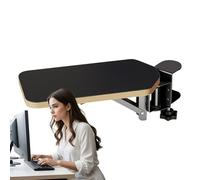 Repose-bras de Bureau Ergonomique Pliable à 90 Degrés | Support d'Accoudoir Coussiné pour Bord de Bureau Pour Bureau à Domicile Dortoir Étude Poste de Travail Entreprise Étudiants