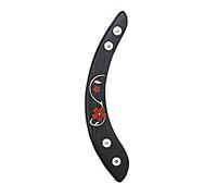 Repose-bras de guitare à fleurs sculptées avec ruban, wood, B | Bois massif facile à installer avec ruban de, pièces de rechange auto-adhésives pour guitare acoustique