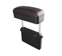 Repose-bras De Voiture Accoudoir Réglable Pour Voiture, SUV, Camion, Support De Coude, Espace Siège, Coussin Organisateur Accoudoir Automobile(Black-Red Line)