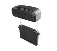 Repose-bras De Voiture Accoudoir Réglable Pour Voiture, SUV, Camion, Support De Coude, Espace Siège, Coussin Organisateur Accoudoir Automobile(Black-White Line)
