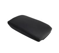 Repose-bras de voiture Couvercle D'accoudoir De Console Centrale En Cuir Noir, Pour A6 C6 2005 - 2011