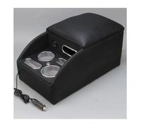 Repose-bras De Voiture Pour Koleos Pour Captur Pour Kadjar Convient Pour 3 Sièges Arrière Boîte De Main Courante Chargeur Téléphone Portable USB(BALCK)