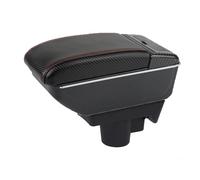 Repose-bras De Voiture Pour Opel Pour Astra H Accoudoir Central Boîte De Rangement Support Coude Pour Conducteurs Et Passagers Accoudoir Automobile(D-No USB-Red Line)