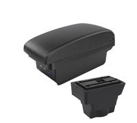 Repose-bras De Voiture Pour Opel Pour Astra J Accoudoir Central Boîte De Rangement Intérieure Pièces Détachées Dédiées Pour Rénovation Accessoires Accoudoir Automobile(B Black line 3 USB)