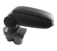 Repose-bras De Voiture Pour Opel Pour Corsa E 2014-2019 LHD Accoudoir Central De Voiture En Similicuir Noir/tissu Boîte Rangement Accoudoir Automobile(Leather)