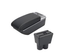 Repose-bras De Voiture Pour Suzuki Pour Alto Accoudoir Modification Interne Boîte De Rangement Porte-gobelet Accessoires(White Line)
