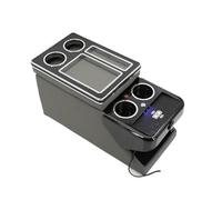 Repose-bras De Voiture Pour VW ID. Pour BUZZ 2022+ Ensemble De Garde-corps Avant Pour Voiture Professionnelle Mobile Magasin Central Accoudoir Automobile(D gray Wireless)