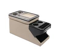 Repose-bras De Voiture Pour VW ID. Pour BUZZ 2022+ Ensemble De Garde-corps Avant Pour Voiture Professionnelle Mobile Magasin Central Accoudoir Automobile(B beige)