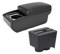 Repose Bras De Voiture Pour VW Pour Polo 9N 3 2002-2009 Accoudoir Voiture Boîte Rangement Pièces Rechange Interface USB(A3 white line No USB)